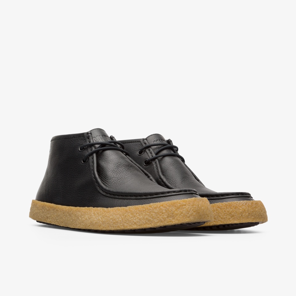 Tenis Camper Bark Hombre - Negras | Camper Mexico + 2847DBMVU